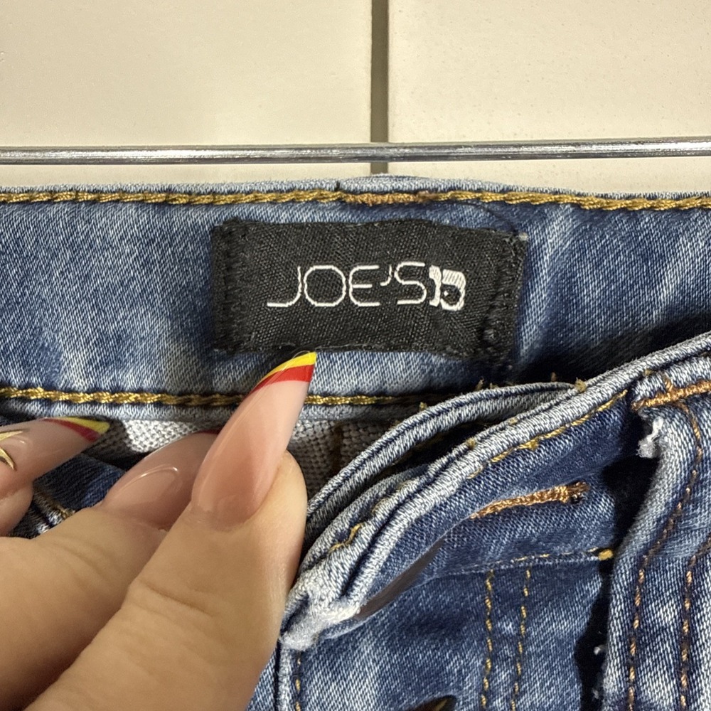 Joe's Jeans The Brixton Straight & Narrow Boy's Sz 7 Blue Light Wash Adjustable - Picture 9 of 15